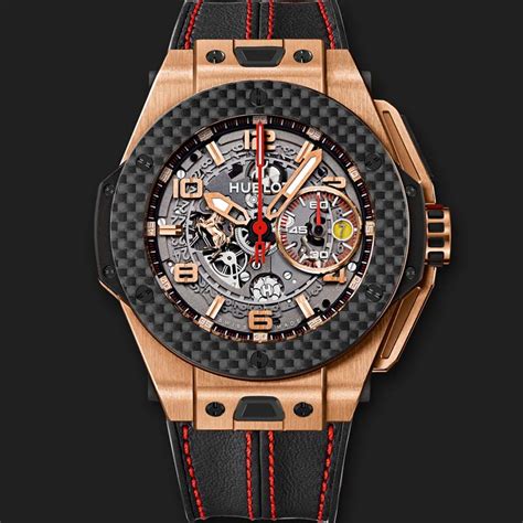 hublot big bang ferrari king gold replica|hublot big bang watch price.